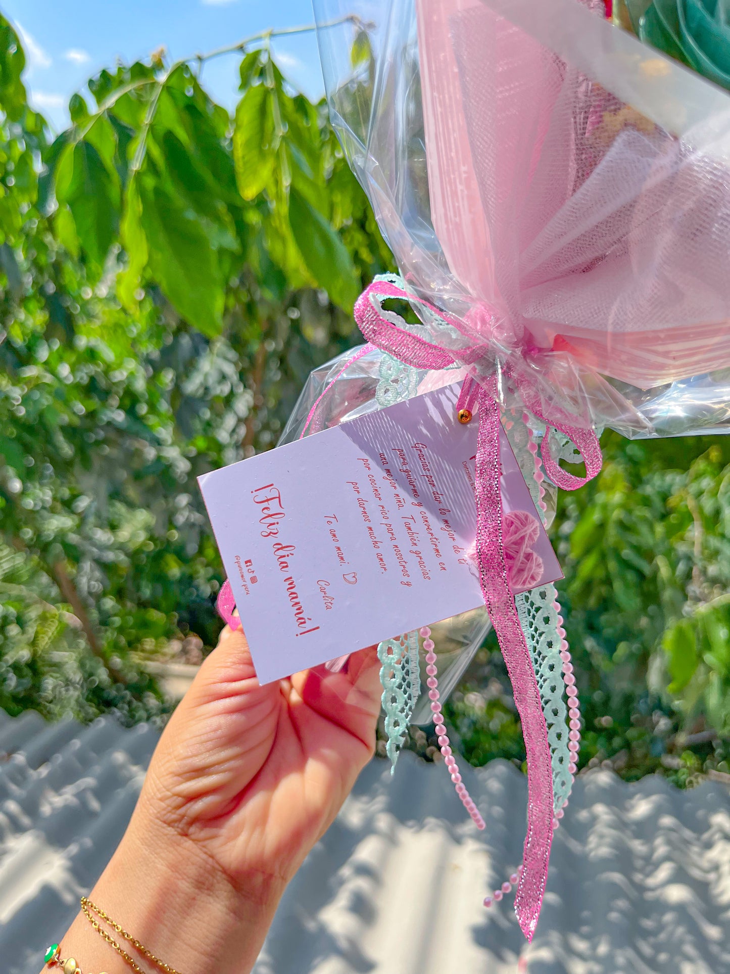 💕Ramo Isa con tarjeta personalizada