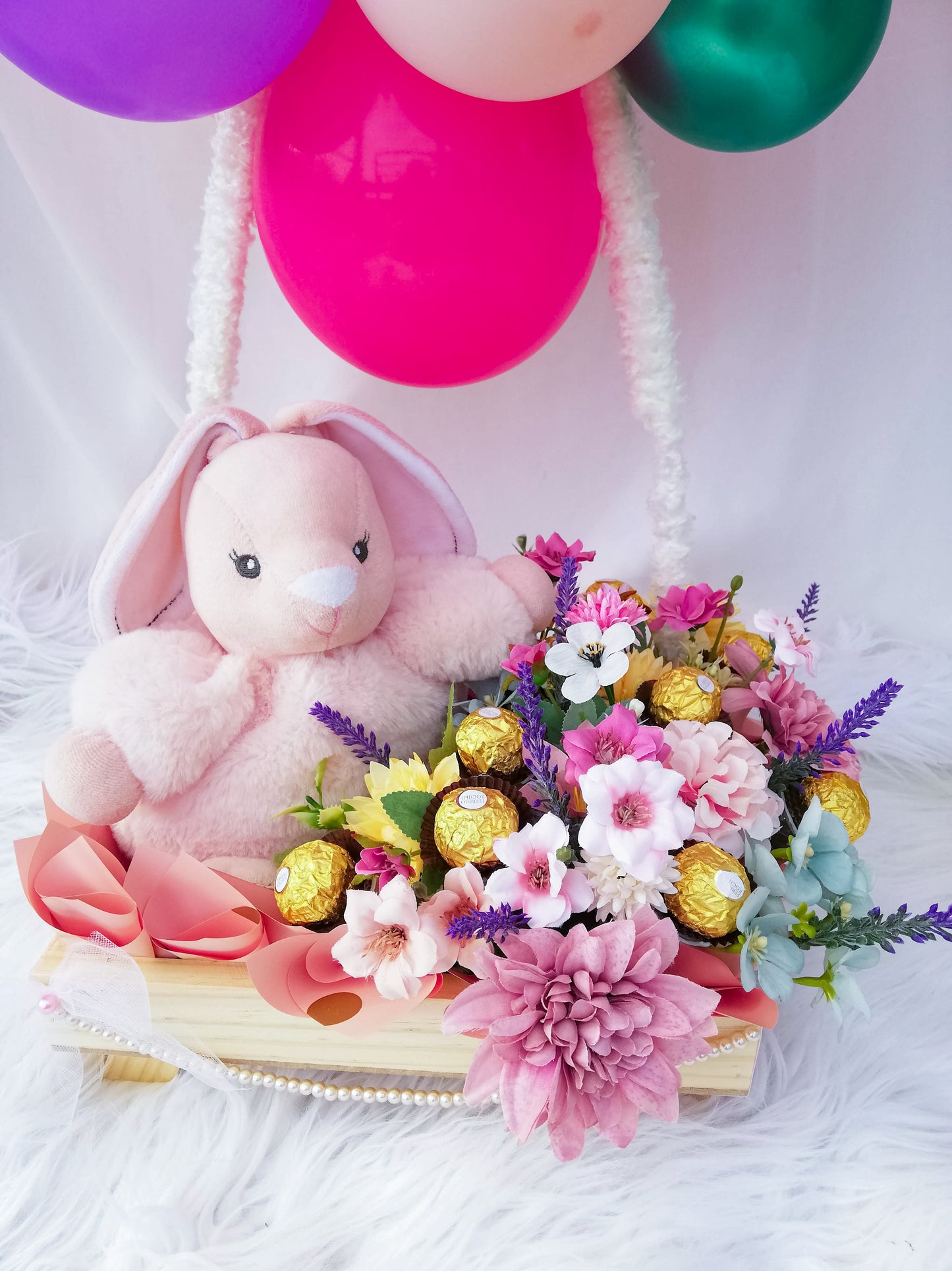 Canasta con nube de corazón