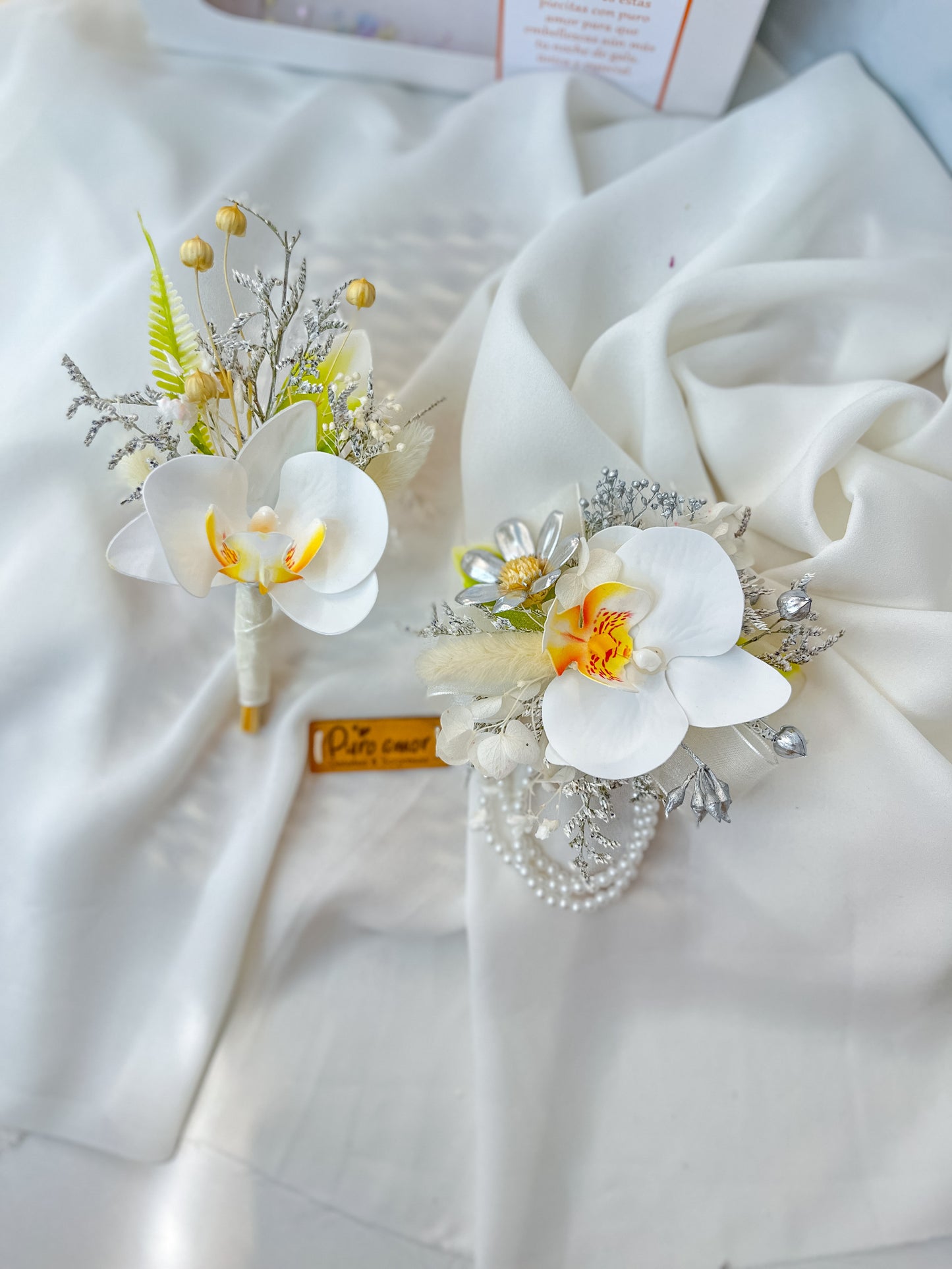 Par de graduación platino